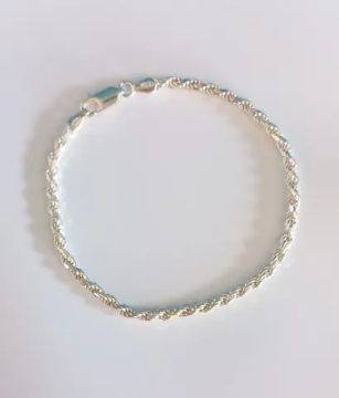 Pulseira nova de prata