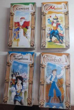 Desenhos antigos em fitas Vhs originais 