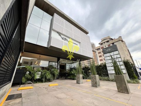 Sala para locação comercial, 23m², ótima localização, R. Manoel Fortunato de Souza, Centro