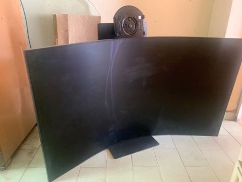 Monitor Gamer Tela Curva 55 Pol. Samsung Mod. LS55BG970NLXZP 6.000