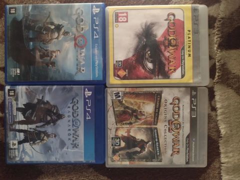 FRANQUIA GOD OF WAR PS3 PS4