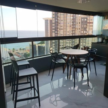 RIO VERMELHO EXCLUSIVE - ALUGUEL QUARTO E SALA - 51 m2 - Nascente - VISTA MAR - Mobiliado