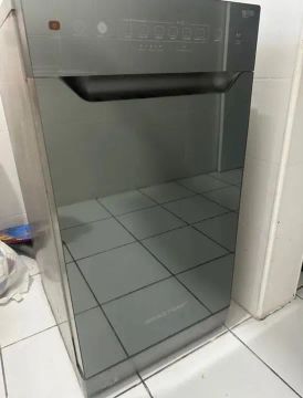 Máquina de lavar louça Brastemp inox ótima 