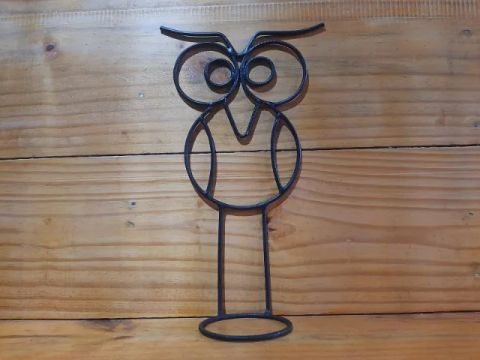 Suporte para Potes de Plantas Coruja Vergalhão 1 Suporte