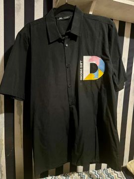 Camisa Zara Oversized Preta