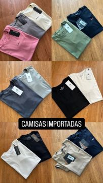 Camisa marcas  - diesel- boss -ellus kit 3 por 189,99