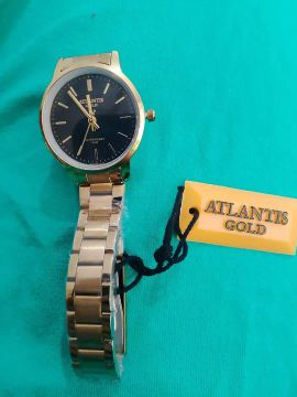 Relógio Atlantis Gold femenino Dourado