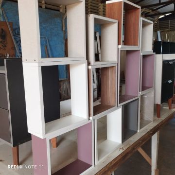 Conjunto de Prateleiras Decorativas para Sala