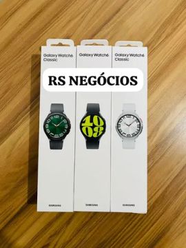 Galaxy Watch 6 Clássic LTE 47mm, Lacrado + NF (Até 12x) 