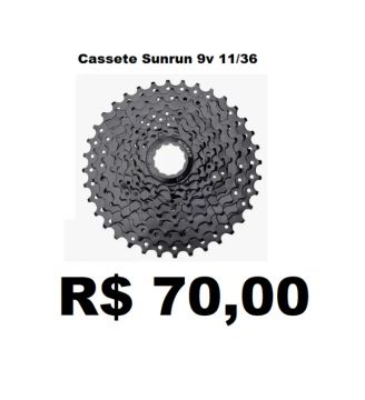 cassete k7 bicicleta 8 9 10 11 12 Velocidades Novos 