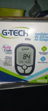 Medidor de Glicose G-Tech Vita - Novo