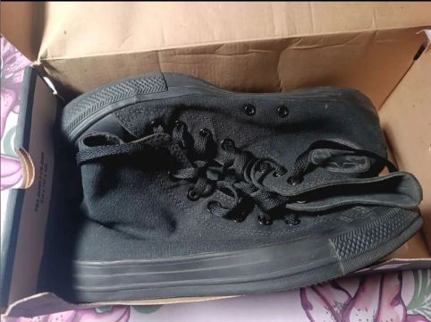 Tênis Converse All Star Preto monochrome 