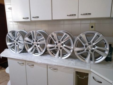 Rodas de liga leve Chevrolet tracker 16 ideal PCD nova Tracker GM originais 