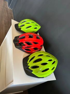 Capacete Ciclismo Trio - 3 unidades