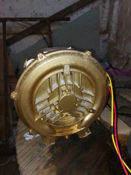 Soprador turbina radial peixes camarão tanques 