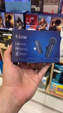 Microfone Wireless Fifine M6 - Novo Lacrado - Parcelamos Sem Juros
