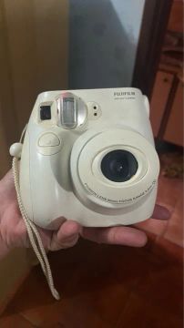 câmera instantânea instax 7s branca fujifilm