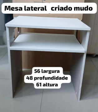Vendo Criado Mudo Branco em Excelente Estado