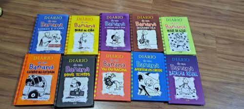 Coleção Diário de um Banana - 10 livros