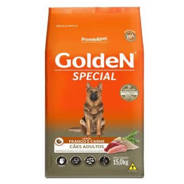 Ração Golden Special - Frango e Carne - 15kg