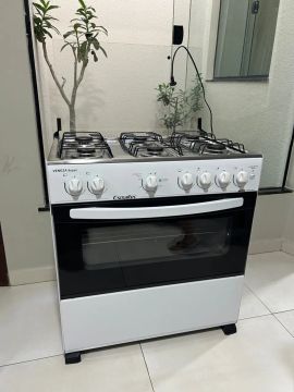Fogão Esmaltec Veneza Super 6 Bocas Branco
