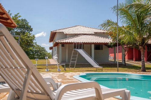 Rancho Às Margens do Rio São Francisco com Piscina, Ar Condicionado e Internet Wi-Fi!