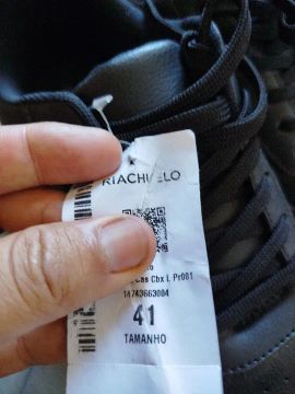 Tênis Riachuelo Preto 41 - NOVO 01/02/25( entrego)