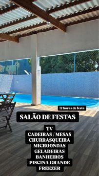 ALUGUEL SALÃO DE FESTAS 