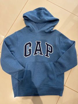 Blusa de Moletom Gap - Tamanho M (8-9 anos)