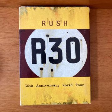 DVD Duplo Rush R30 - Tour Mundial de Aniversário de 30 Anos