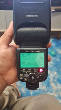 Flash Speedlite Nikon SB-900. Em perfeito estado pegando tudoo... 