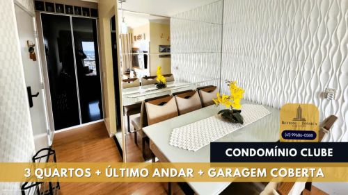 Apartamento de 3 quartos no Condomínio Village Paraná - Curitiba
