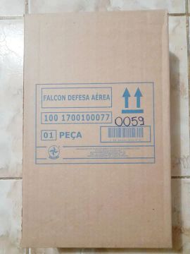 Boneco Falcon Defesa Aérea No. 59 lacrado na caixa parda 