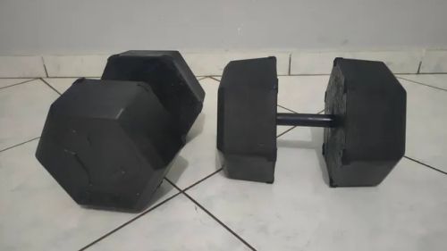 Halteres 16kg cada 