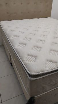 Cama Box Queen com Colchão