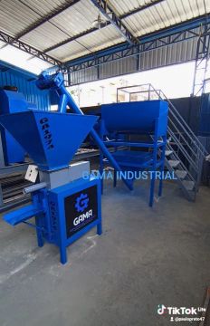 Máquina de Fabricar argamassa 