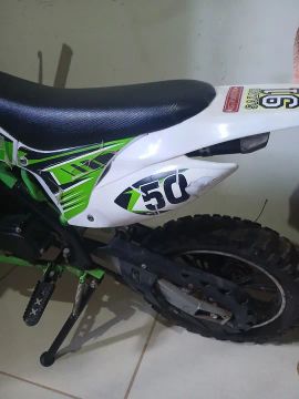 Motocicleta Mini Cross 50cc - Verde