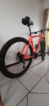 Bicicleta Absolute MTB Suspensão a AR/ ACEITO TROCA NOTEBOOK