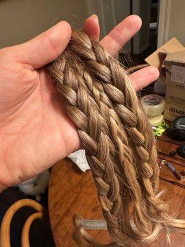 Cabelo humano brasileiro 