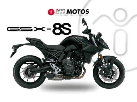 Suzuki GSX-8S Preta 2024/2025 Pronta Entrega