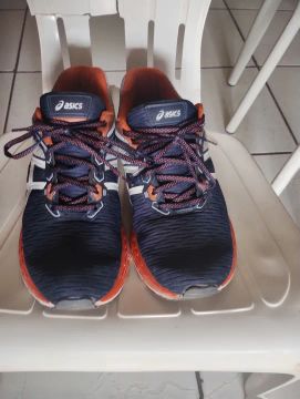 Tênis Asics Masculino Azul, número 42, não entrego 