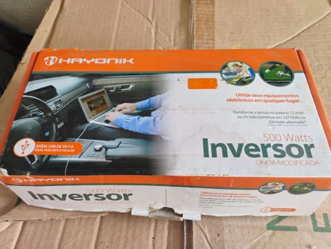 Inversor de Corrente 500 Watts Onda Modificada Hayonik