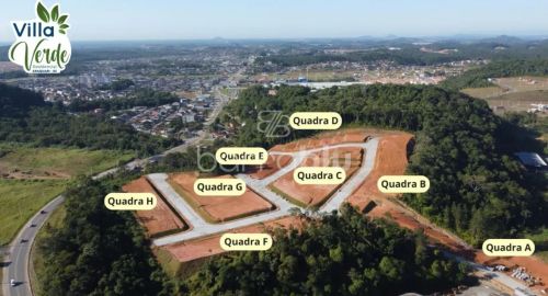 Terrenos a partir 240m² - Loteamento Villa Verde Residencial - Araquari / SC