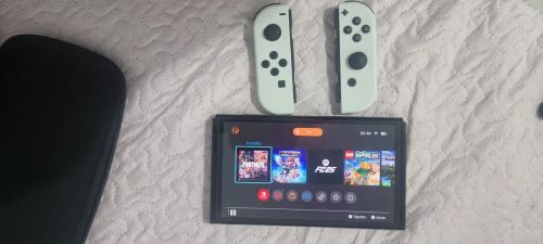 Nintendo Switch com jogos