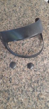 Pala de suporte de viseira de capacete 