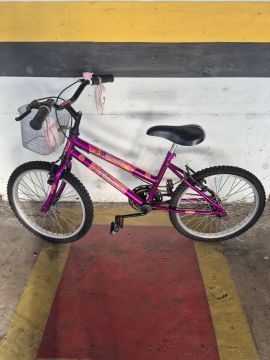 Bicicleta Infantil Aro 20 Barbie