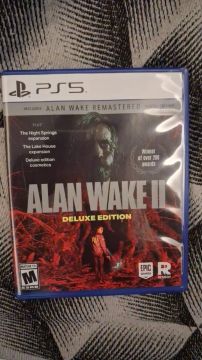 Jogo PS5 Alan Wake 2 Deluxe seminovo