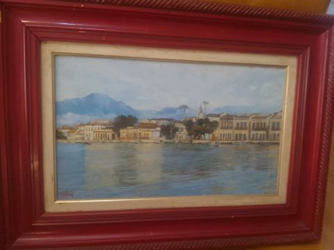 Quadro pintura Paranaguá 