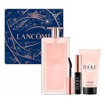 Kit Lancôme Idôle - Perfume, Máscara e Creme para Pele