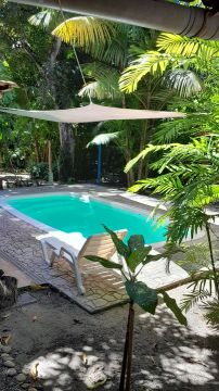casa com piscina temporada